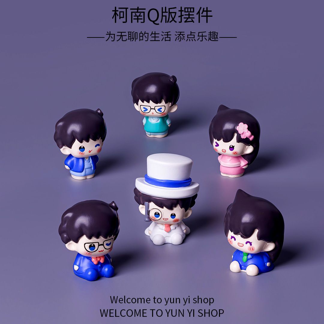 Sustainable Living Architecture - Statuette in Resina di Detective Conan,